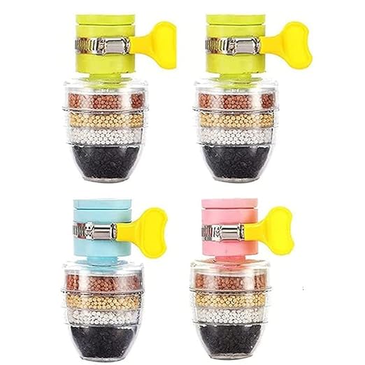 Carbon Activated Water Faucet 6 Layer Purifier Filtration