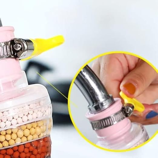 Carbon Activated Water Faucet 6 Layer Purifier Filtration